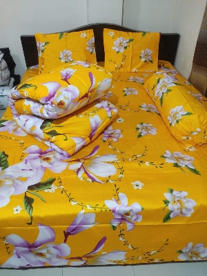 Picture of 7 Pieces Comforter + Bed Sheet Combo Set