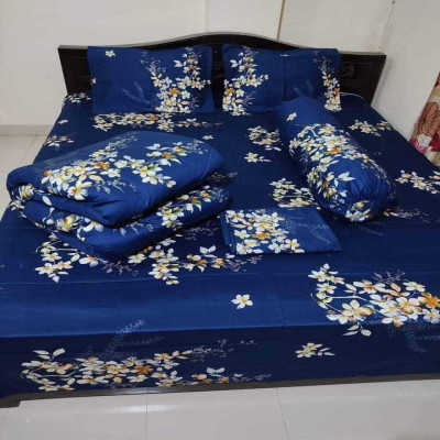 Picture of 6 Pieces Comforter + Bed Sheet Combo Set
