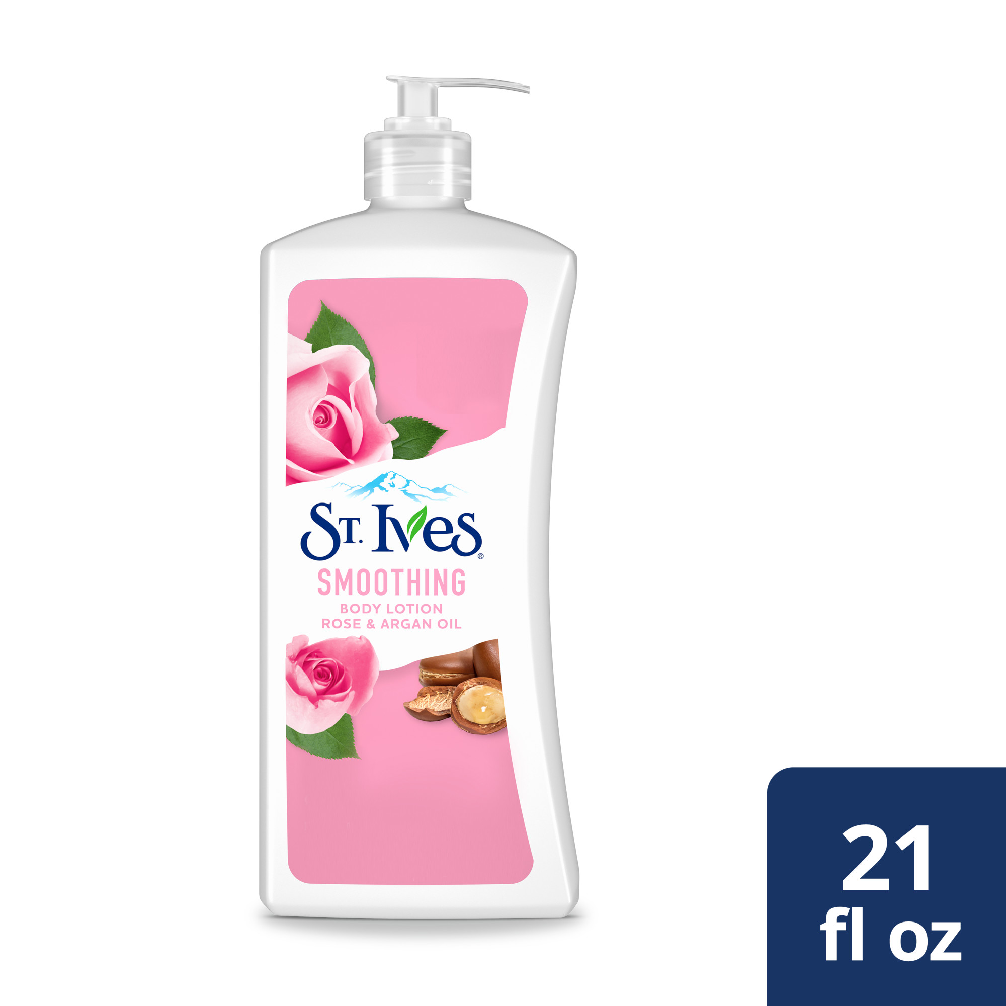 Picture of St. Ives Hand & Body Lotion for Women, Smoothing Rose & Argan Oil for Dry Skin