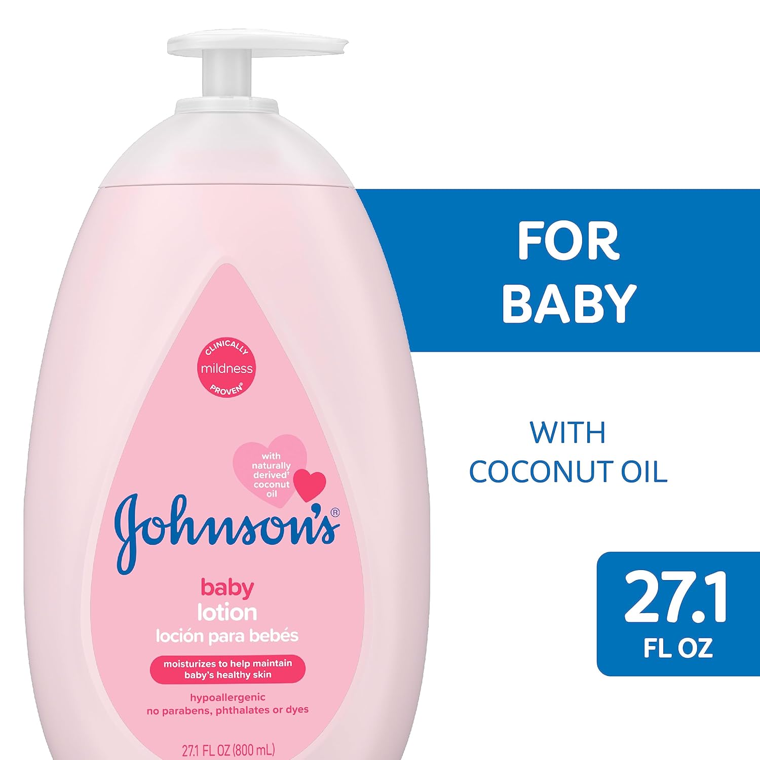 Picture of Johnson's Moisturizing Mild Pink Baby Lotion