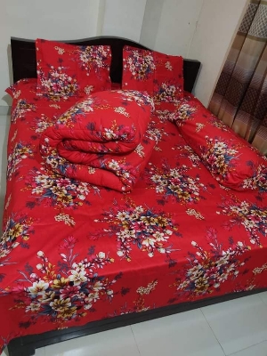 Picture of 6 Pieces Comforter + Bed Sheet Combo Set