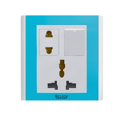 Picture of CLICK-IRISH-Multi Socket With Switch,13A