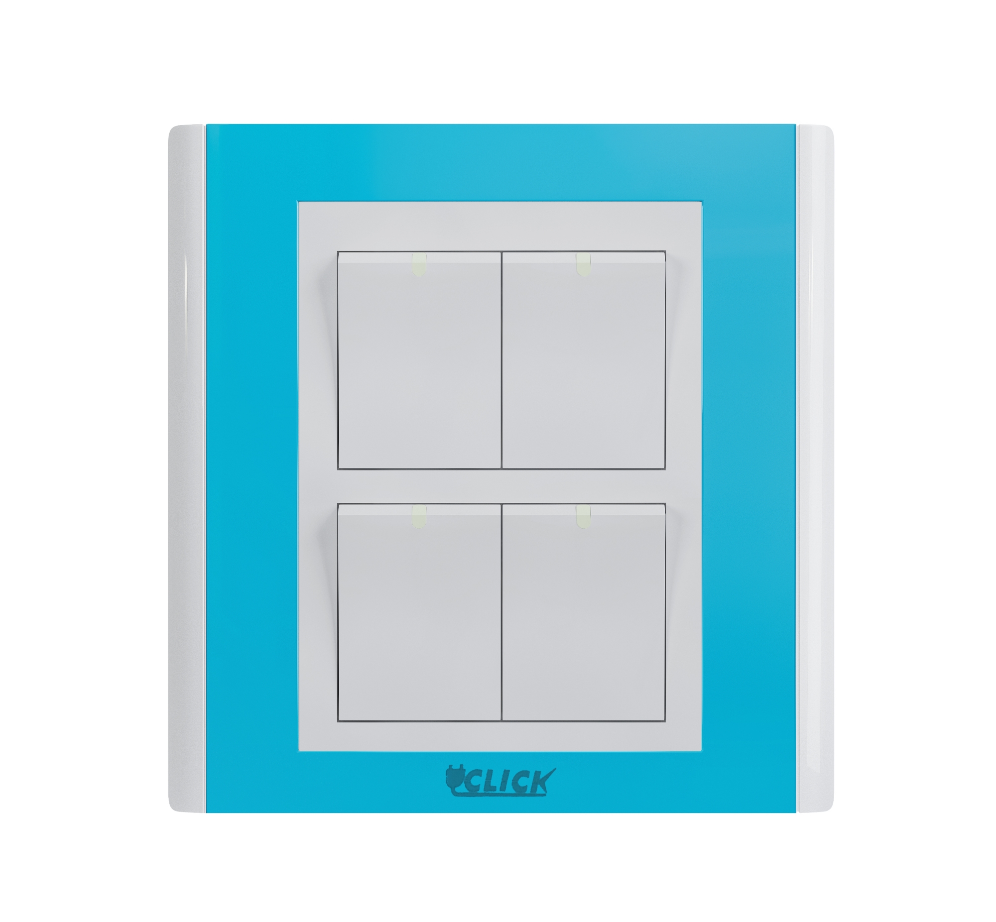 Picture of CLICK-IRISH-4 GANG 1 Way Switch