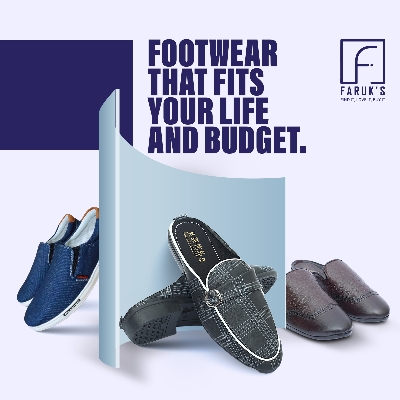 Picture of FARUK'S Stylish Ash Color Winter Canvas Sneakers for Men