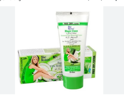 Picture of Blue Heaven Magic Clean Perfumed Hair Removing Cream Cucumber 60 ml