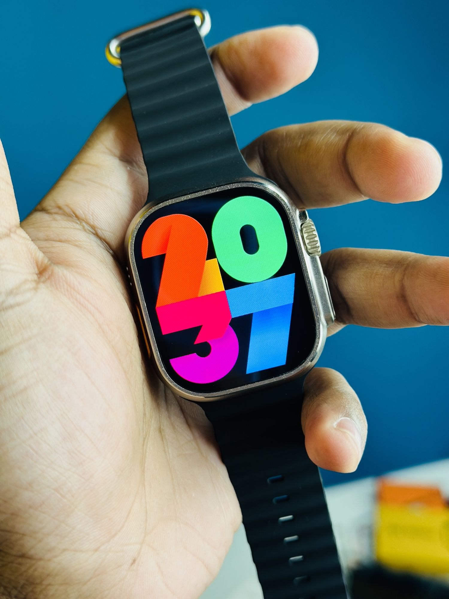 Picture of HK9 pro max AMOLED ChatGPT Supported Smartwatch \ No product will be return after The Seal is broken