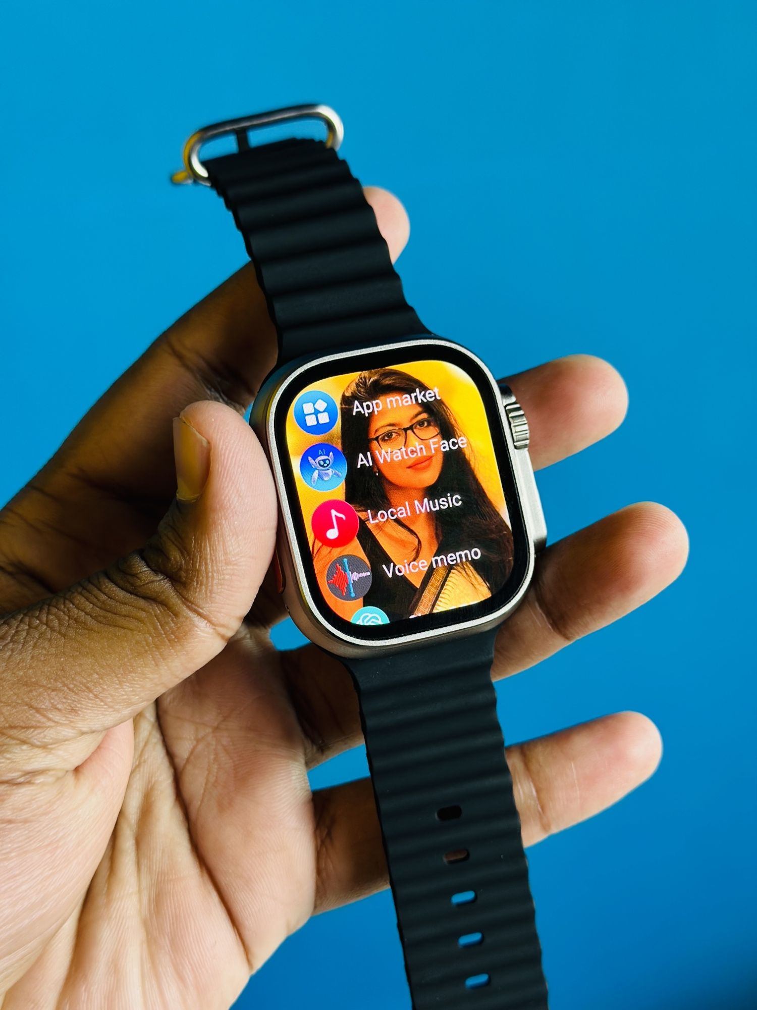 Picture of HK9 pro max AMOLED ChatGPT Supported Smartwatch \ No product will be return after The Seal is broken