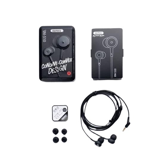 Picture of REMAX RM 510 In-Ear Earphone - Black