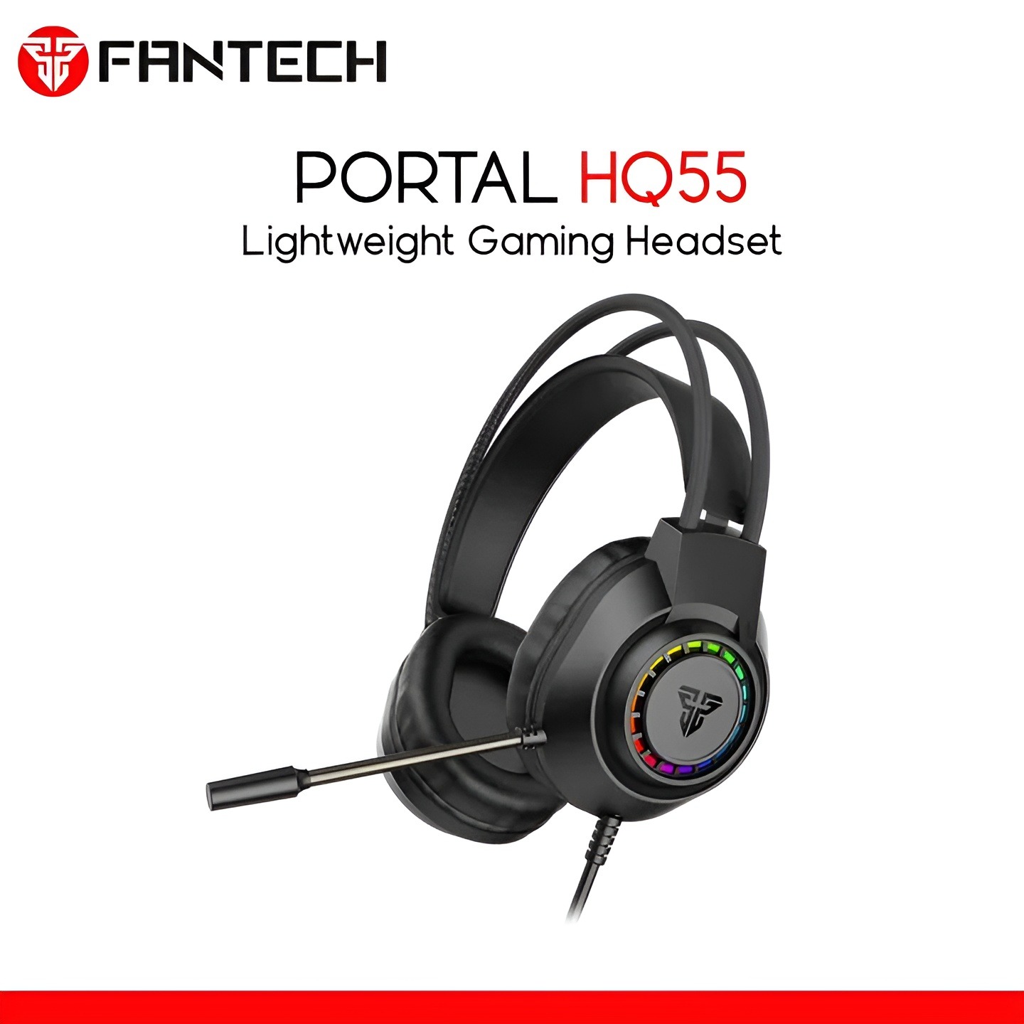 Picture of Fantech PORTAL HQ55 RGB Gaming Headphone