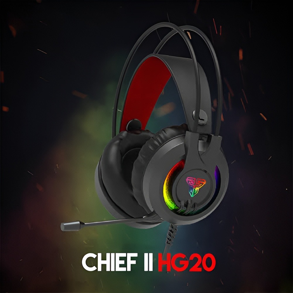 Picture of Fantech Chief II HG20 RGB USB Gaming Headphone \ No product will be return after The Seal is broken