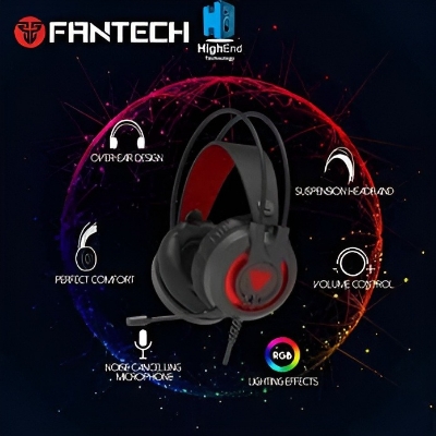 Picture of Fantech Chief II HG20 RGB USB Gaming Headphone \ No product will be return after The Seal is broken
