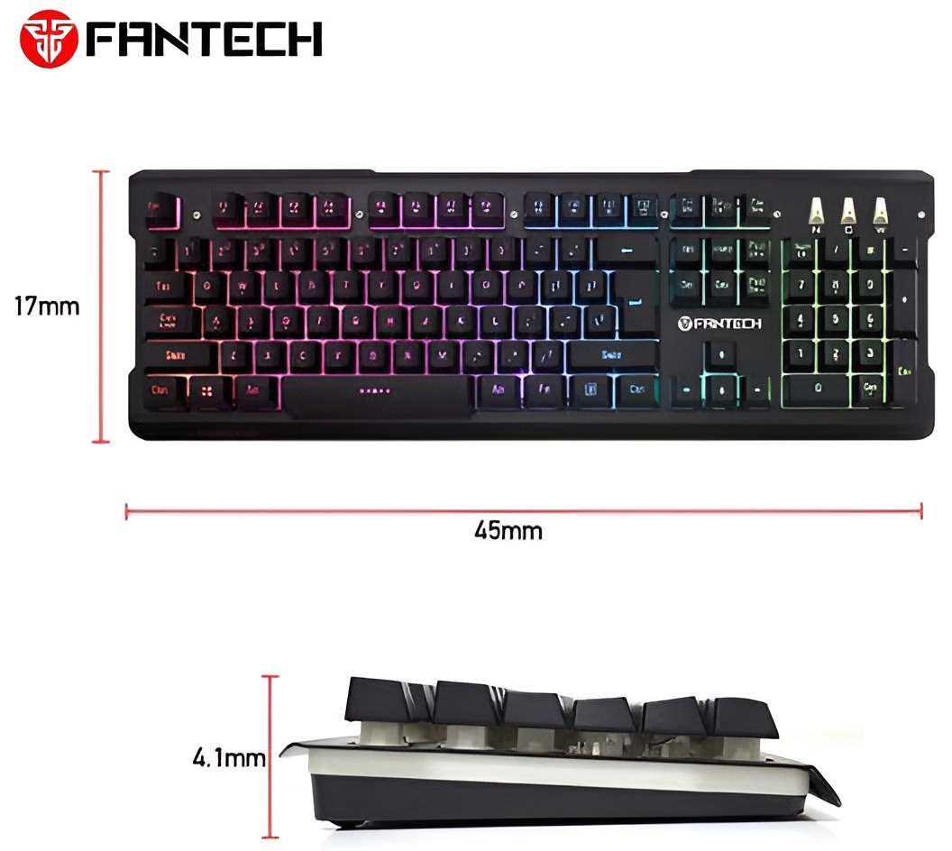 Picture of Fantech K612 Soldier RGB Gaming Keyboard \ No product will be return after The Seal is broken