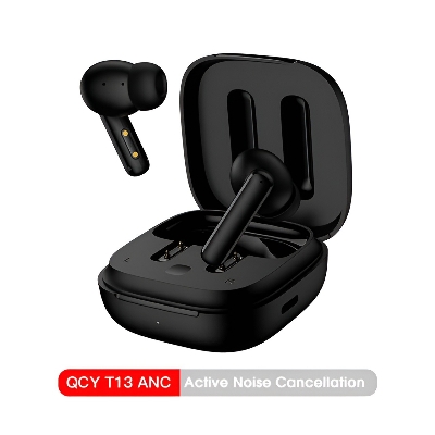Picture of QCY T13 ANC TWS Earbuds- Black Color \ No product will be return after The Seal is broken