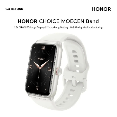 Picture of HONOR CHOICE Band 1.64'' 326 PPI AMOLED retina display 60Hz Refresh Rate 119 Workout Modes All-day Health Monitoring 12-day Long Battery Life