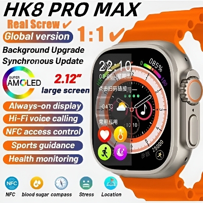 Picture of HK8 Pro Max Ultra AMOLED Display Smart Watch/No product will be return after The Seal is broken