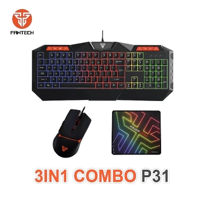 Picture of Fantech P31 Keyboard, Mouse & Mousepad Combo