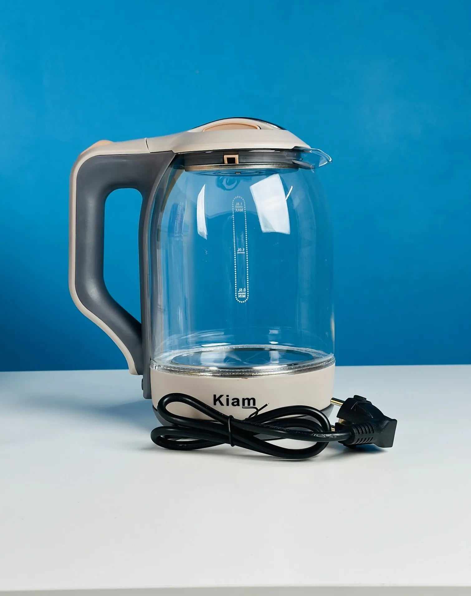 Picture of Kiam Electric Kettle BL002 Automatically Turns Off – Automatic Over Heat Protection (1.8 L)