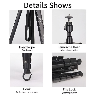 Picture of Jmary Tripod KP-2208 Professional Tripod With Mobile Holder