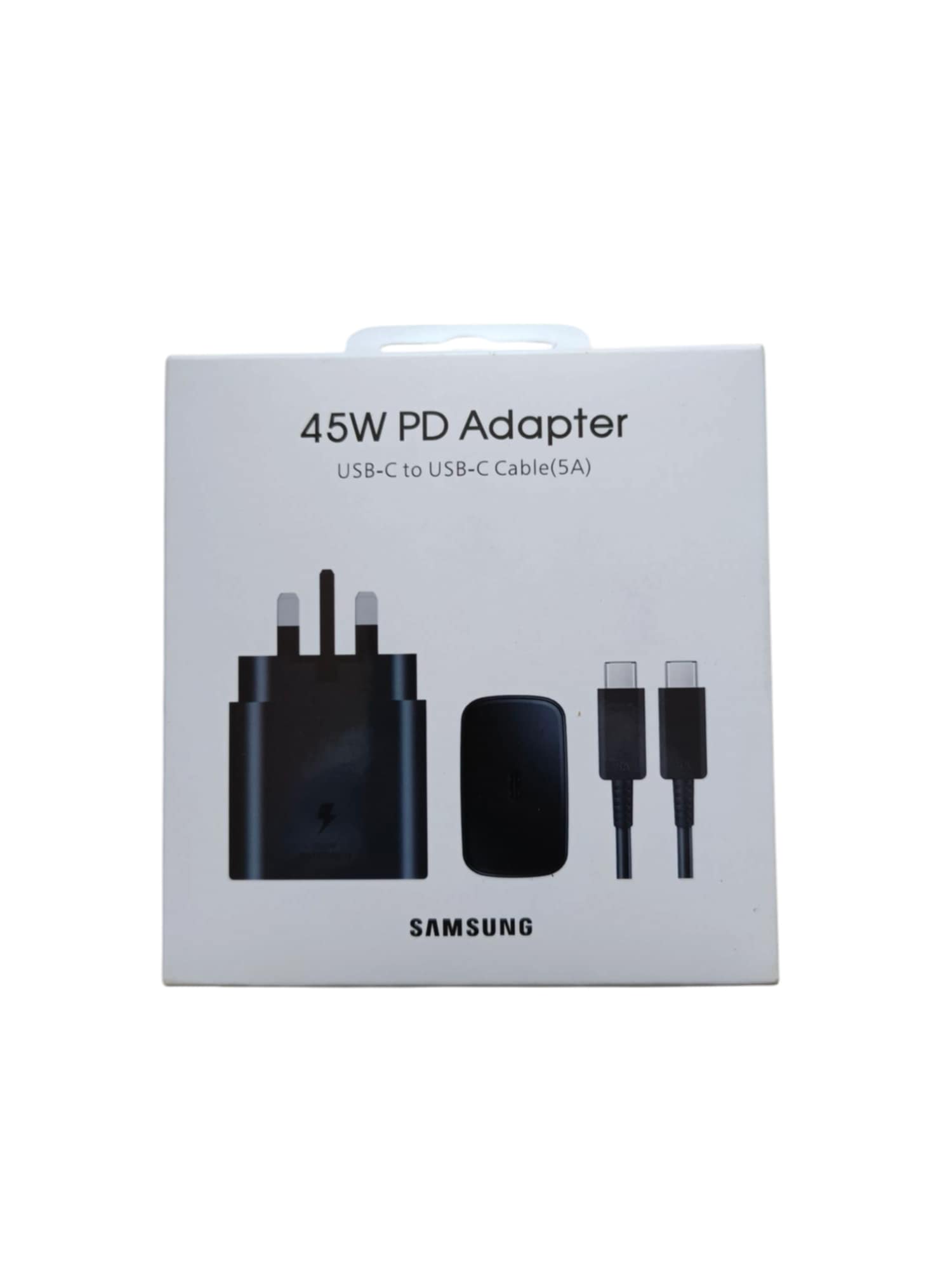 Picture of Samsung 45W PD Fast Charging Adapter /Charger Type-C to Type-C with Cable
