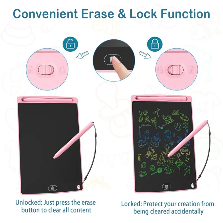 Picture of 12 inch Multicolor LCD Writing Tablet of Environmental Protection