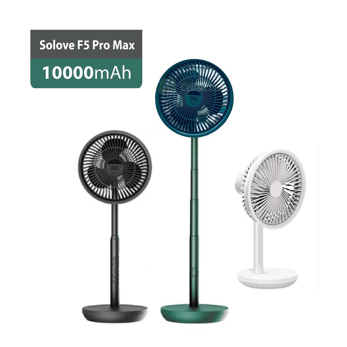 Picture of Xiaomi AISOLOVE F5 Pro Max (10,000mAh Battery) Rechargeable Fan