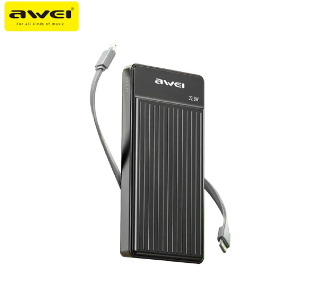 Picture of Awei P88K 10000mAh 22.5w Fast Charging Power bank
