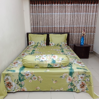 Picture of King Size Bedsheet With Two Pillow Covers