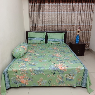 Picture of Digital Printed Bedsheet with Two Pillow Covers