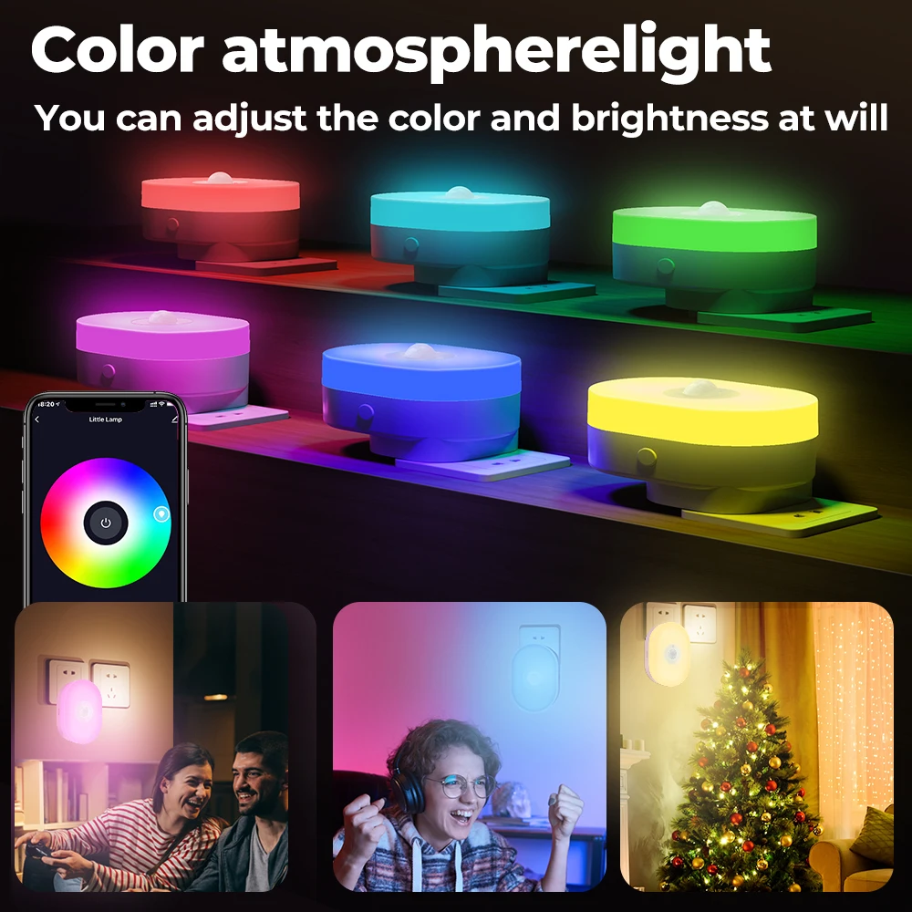 Picture of Wifi Nigh Bedroom Bathroom Room App Voice For Alexa Google Home Smart Life