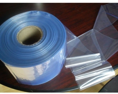 Picture of 1Kg 0.05mm PVC Heat Shrinkable Tubing Transparent Film Plastic PVC Hot Shrink Film Packaging Tube Package Plastic Supplies Sheet