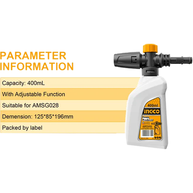 Picture of INGCO AMFP4002 FOAM BOTTLE GUN ATTACHMENT