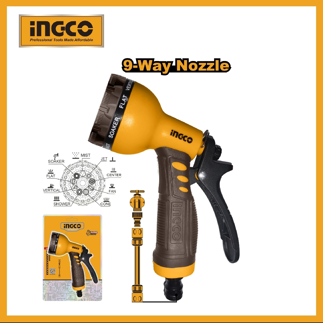Picture of INGCO 9-sprayPlastic trigger nozzle HWSG092