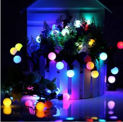 Picture of রঙিন Led বল আকৃতির স্ট্রিং ফেইরি লাইট - রুম ডেকোরেশনের জন্য পারফেক্ট