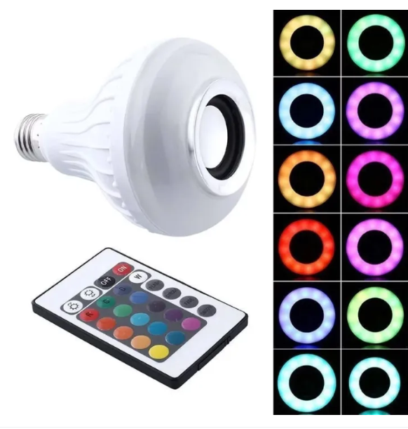 Picture of Blub Smart E27 RGB & White Bluetooth Speaker LED Bulb