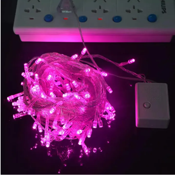 Picture of Decorative Pink Fairy Lights room decor