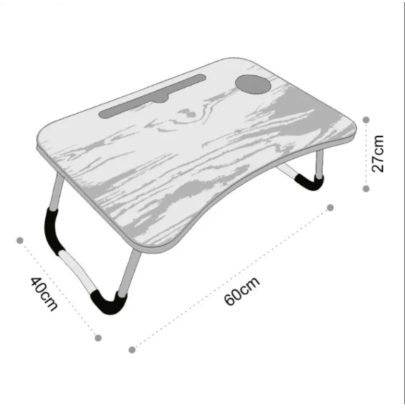Picture of Multi-Function Folding Waterproof Printing Laptop Desk