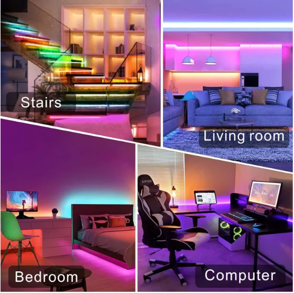 Picture of Waterproof RGB Remote Control LED Strip LightS