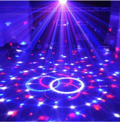 Picture of LED DJ Disco Moving Bulb Light - Multi-Colour