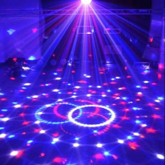 Picture of LED DJ Disco Moving Bulb Light - Multi-Colour