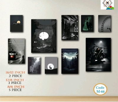 Picture of 10pcs Unique Design Wallmate Combo Set – Perfect for Home & Office Wall Decoration