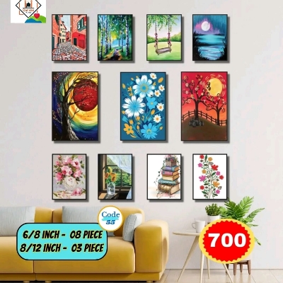 Picture of 11pcs Unique Design Wallmate Combo Set – Perfect for Home & Office Wall Decoration