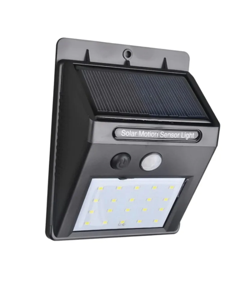 Picture of 20 LED Solar Motion Sensor Wall Light – Outdoor Solar-Powered Garden