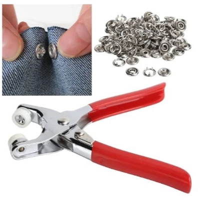 Picture of 🔧 Hand Pressure Pliers for Prong Snap Button (with FREE 100 Buttons)