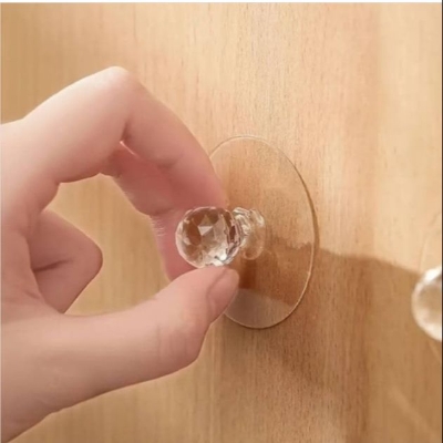 Picture of Diamond Self-Adhesive Push-Pull Cabinet & Drawer Hook