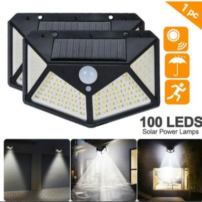 Picture of 100 LED Smart Solar Light with Motion Sensor Wireless | Weatherproof | Energy-Efficient | Motion Activated