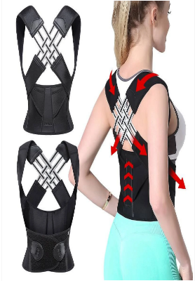 Picture of Premium Adjustable Back Posture Corrector Belt for Women Men