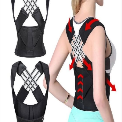 Picture of Premium Adjustable Back Posture Corrector Belt for Women Men