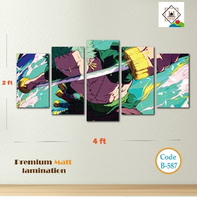 Picture of premium Design 5Pcs In 1 Set Wall Canvas printing