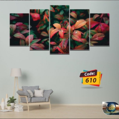 Picture of premium Design 5Pcs In 1 Set Wall Canvas printing
