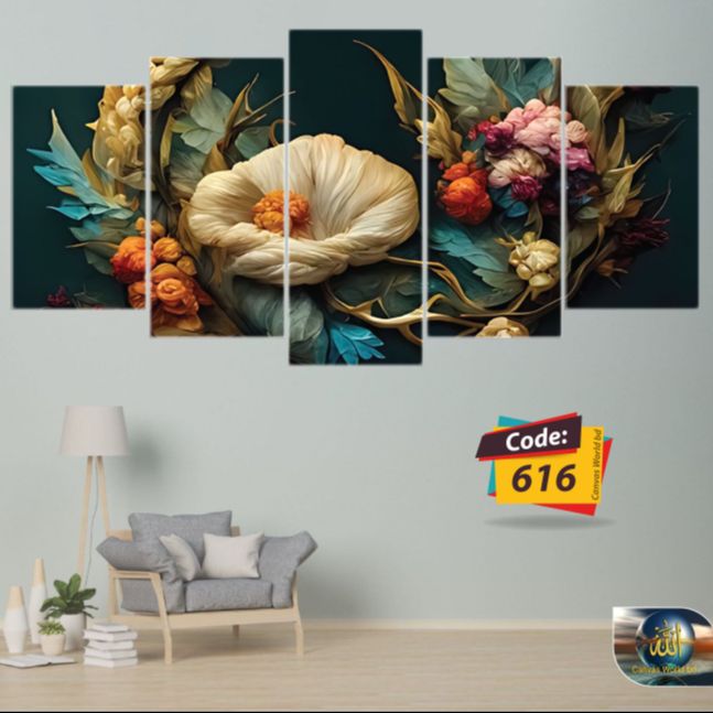 Picture of 5-in-1 Premium Wall Canvas Set – Elegant Modern Wall Art for Any Room